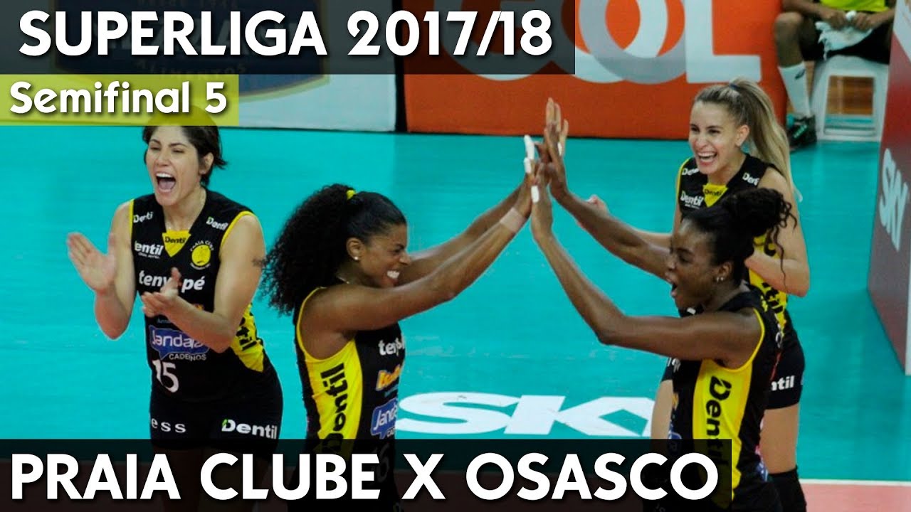 PRAIA CLUBE X OSASCO JOGO 5 HD | SEMIFINAL SUPERLIGA 17/18