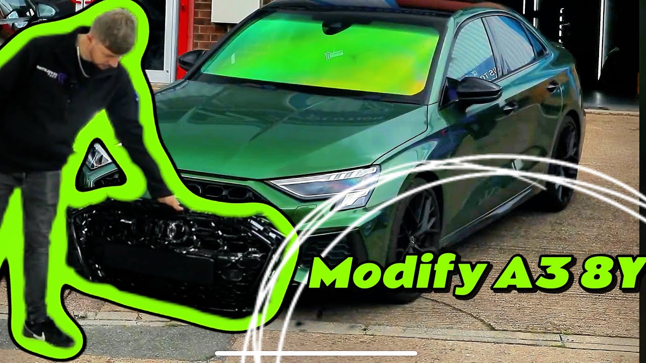 Modifying Audi A3/S3 8Y Upgrades (RS Honeycomb style grille)