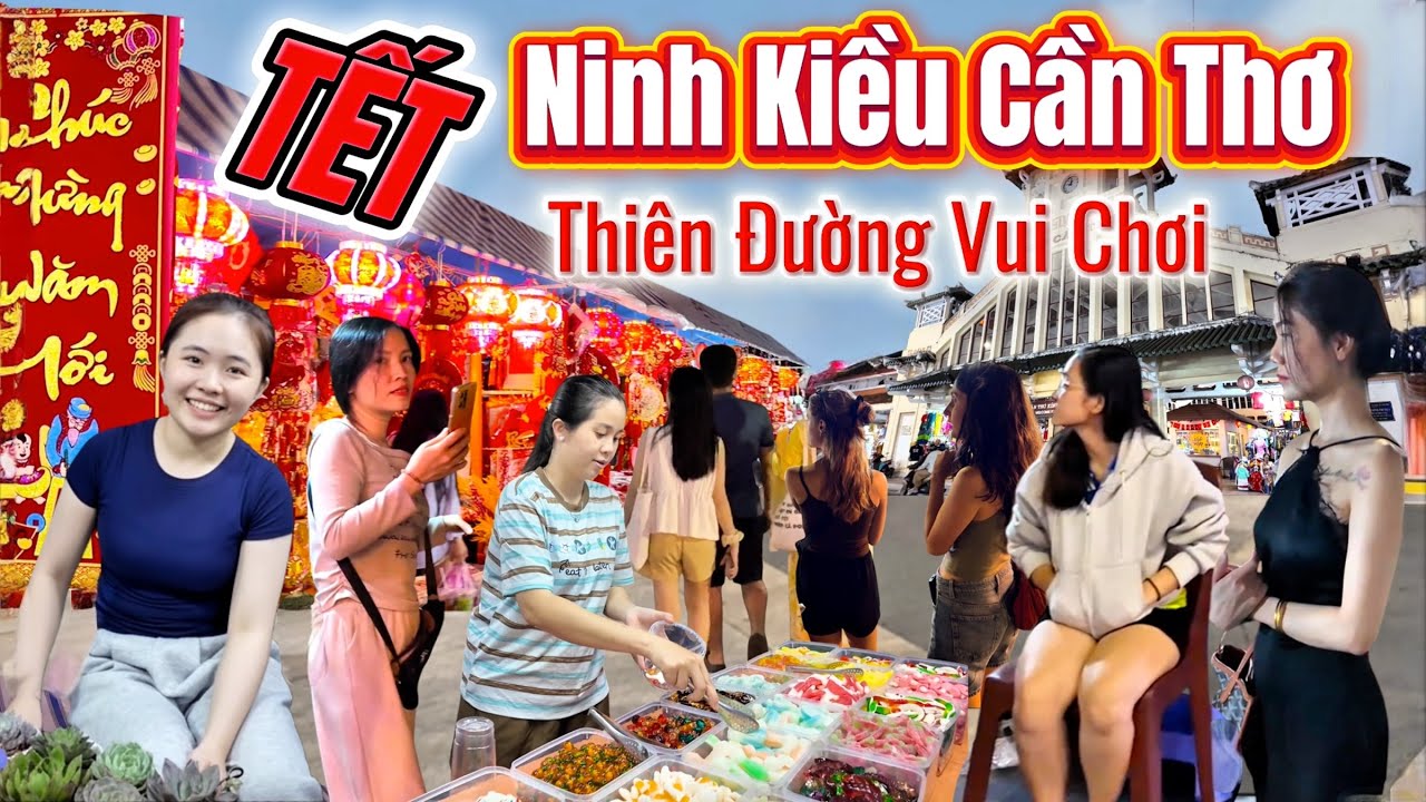 XÔN XAO BẾN NINH KIỀU, TP CẦN THƠ Vào Những Ngày Cận Tết 2026, Quá Nhiều Du Khách Về Đây Để Du Lịch