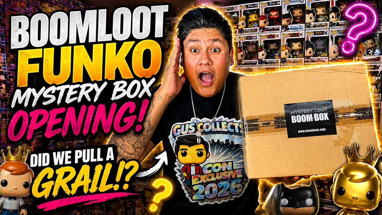 BoomLoot Funko Mystery Box Opening I Was Not Expecting This