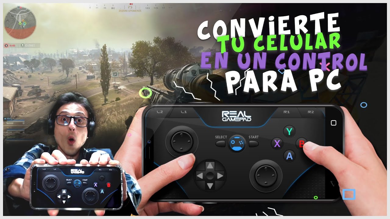 Como convertir mi celular en un control para PC🔥 | App para Android✅ 2026