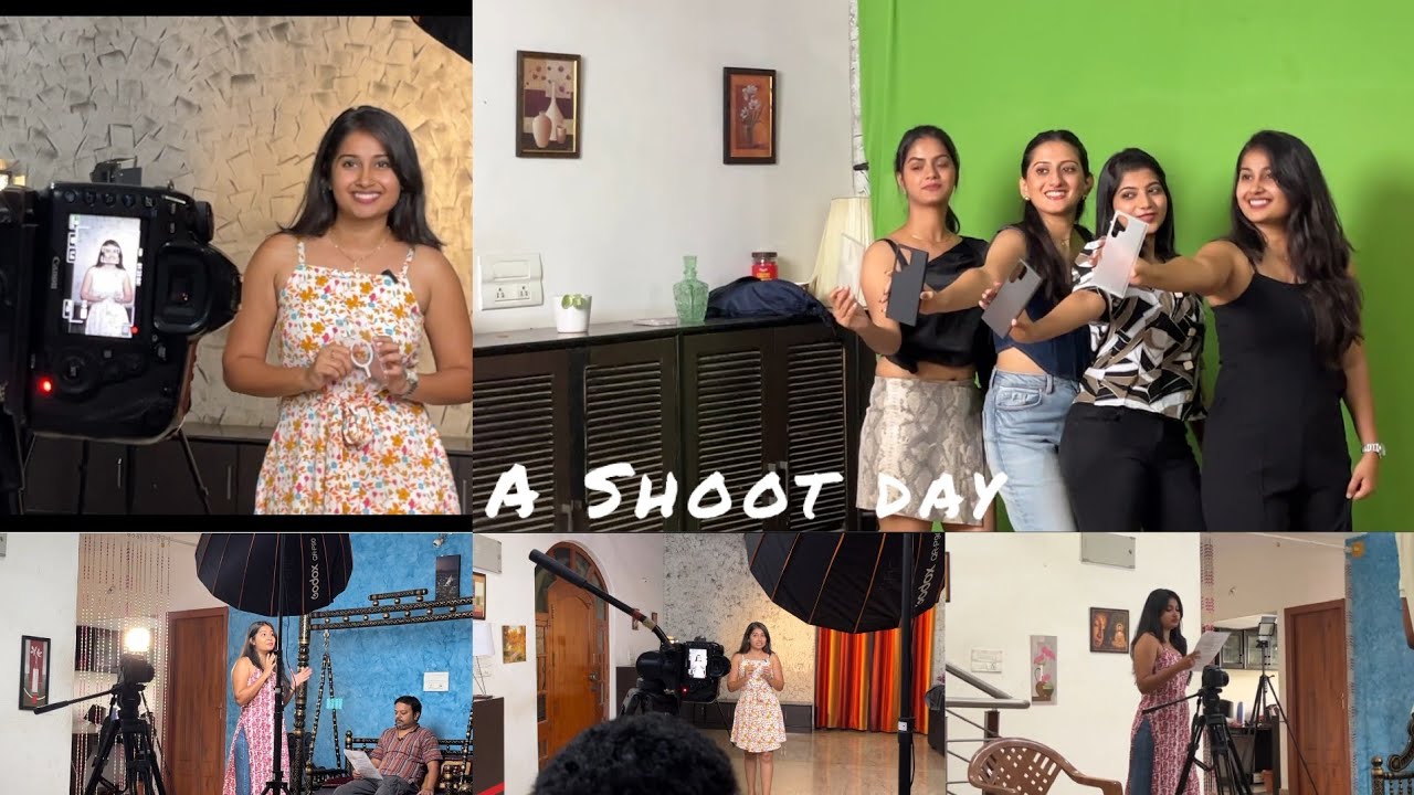VLOG: A shoot day in Bangalore! | Sheen Deborah | Bangalore ✨