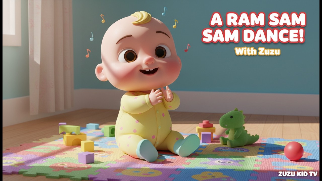 A Ram Sam Sam Dance Animal with Zuzu – Fun Movement & Animal Song for Kids