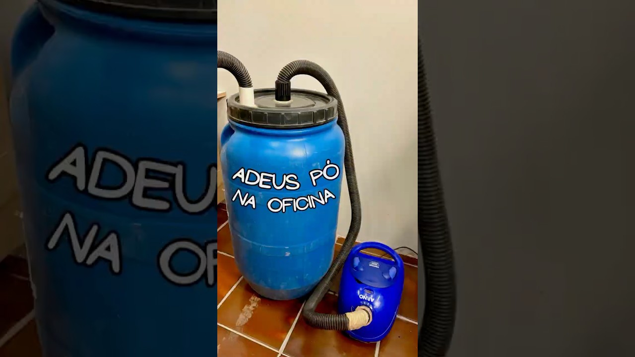 Como Acabei com o P&oacute; na Oficina &ndash; Coletor Caseiro