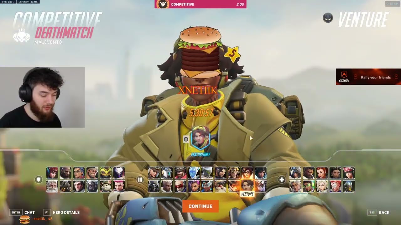 Dafran VENTURE Unranked to Top 500 full VOD part 4