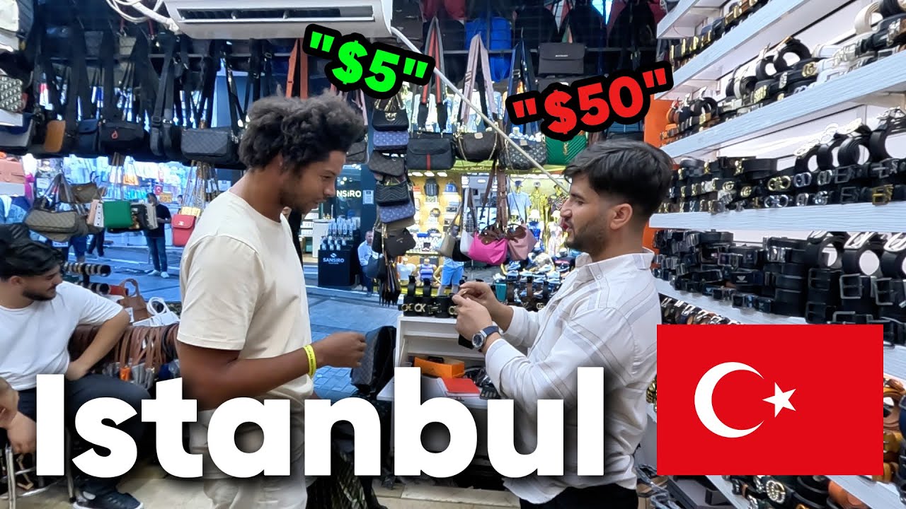 How to bargain in Istanbul FAKE MARKET