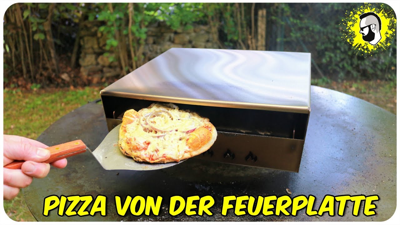Feuerplatte: Pizza Aufsatz 2.0 (verbesserte Version)