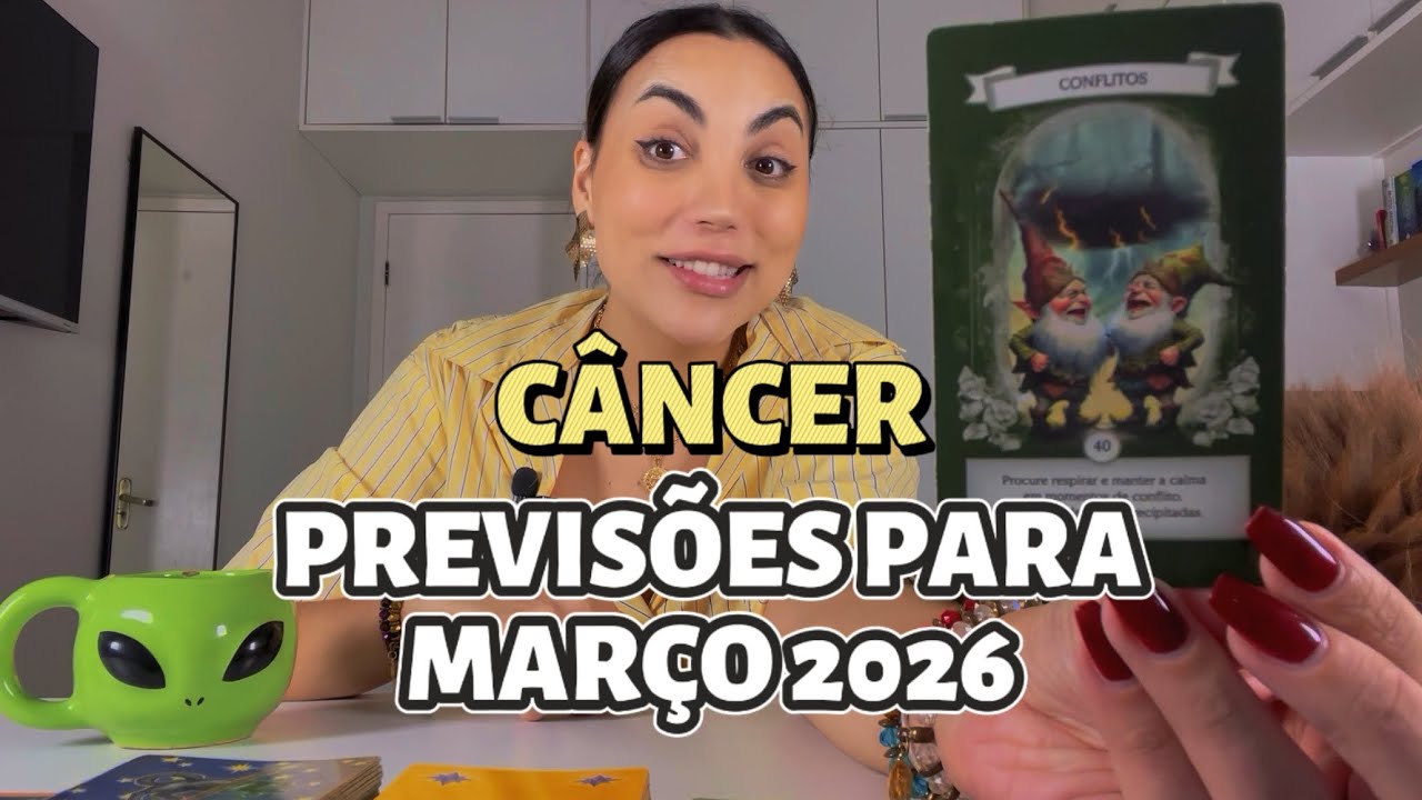 ♋️CÂNCER/MARÇO26 - Um Novo Caminho Surgirá! Atenção! Você Será Testado!