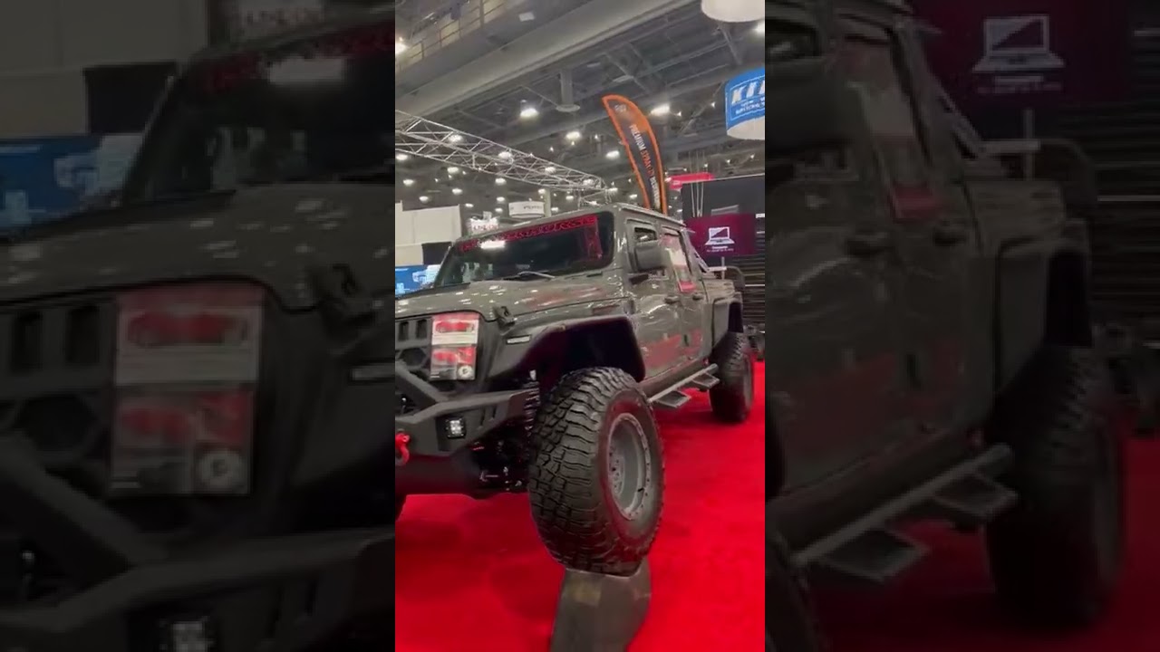Check out our Jeep Gladiator at the SEMA Show !