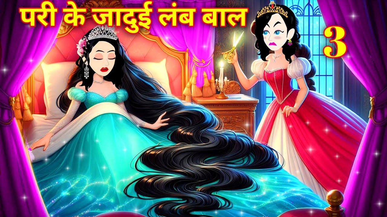 Kahani जादूई लम्बे बालों वाली परी | Hindi Kahani | Pari Ki Kahani | Jadui Kahani | Hindi Kahaniya P3