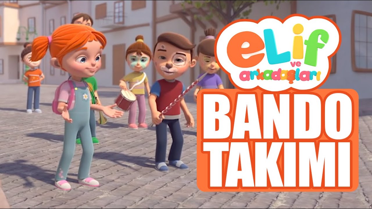 Elif ve Arkadaşları - Bölüm 1 - Bando Takımı - TRT Çocuk Çizgi Film