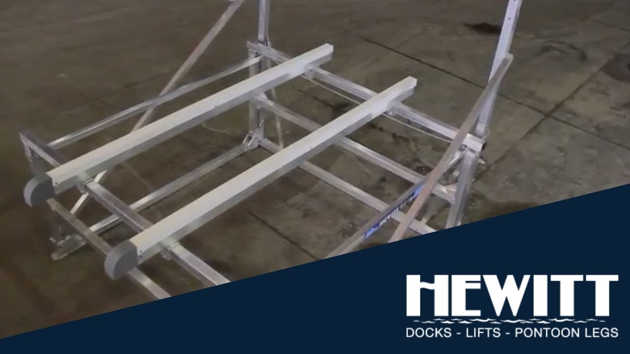 Hewitt 1150 PWC with Aluminum Bunks Assembly