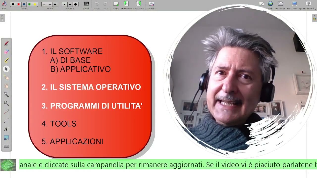 Sistemi Operativi 1: Desktop, Barre, Cestino