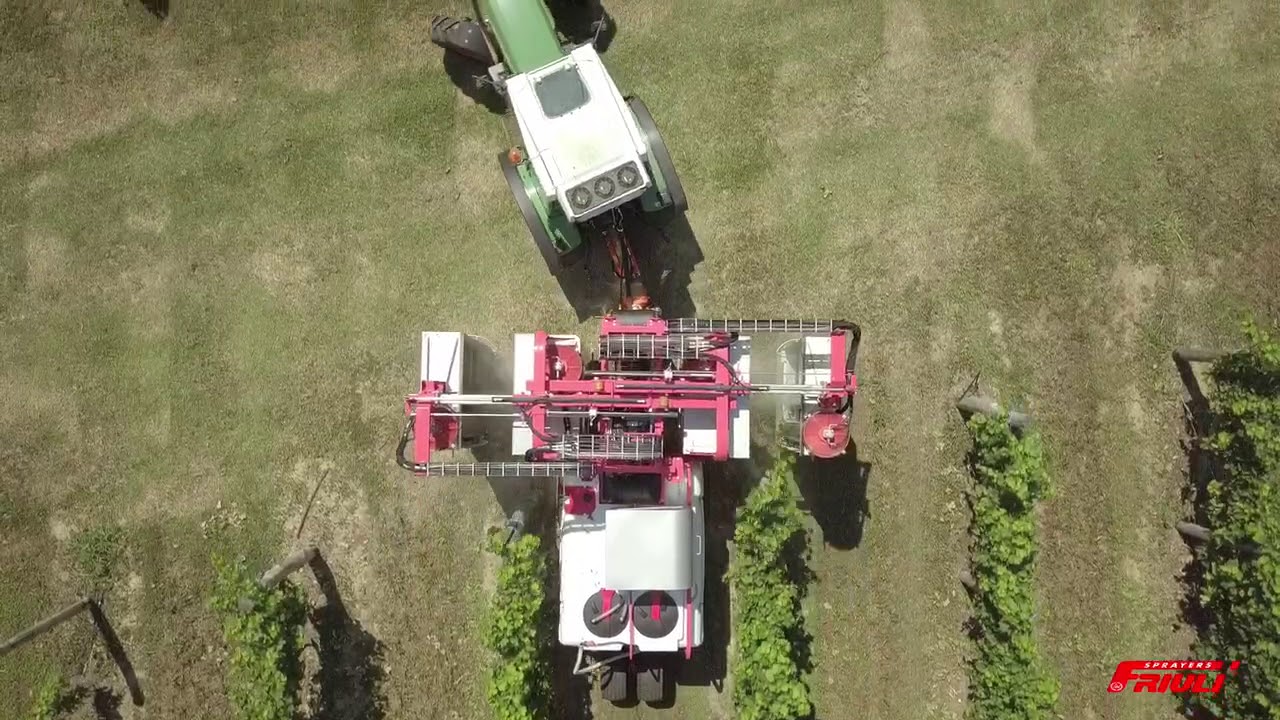 ATOMIZZATORE A RECUPERO DRIFT RECOVERY LT.2000 AGRICOLMECCANICA FIULI