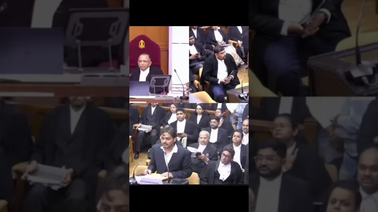 Advocate abuses judge in Supreme Court of India 😡