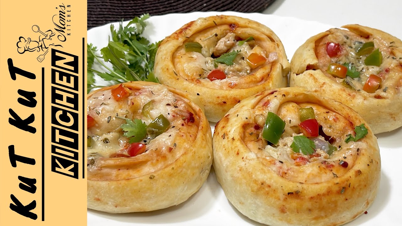 Italian snacks recipe by Kutkut kitchen | snacks recipe | bun recipe | patties recipe | pizza recipe