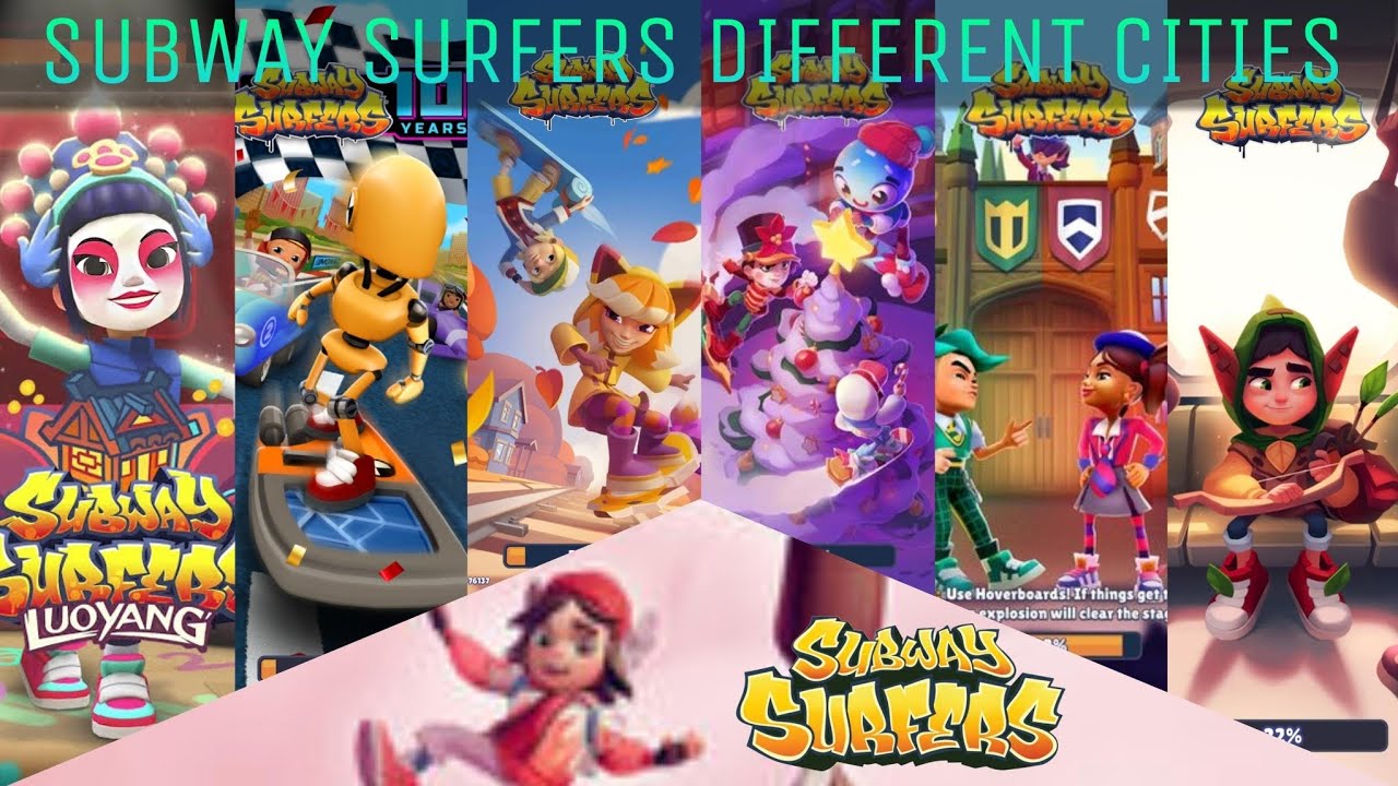 Subway Surfers Different Cities - World Tour Maps 2025