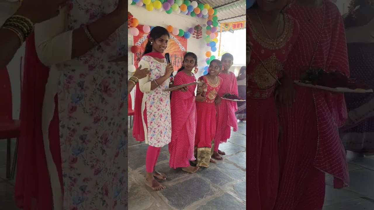 Farewell day celebrations on 22/ 2/25 at GMP girls High School atkur