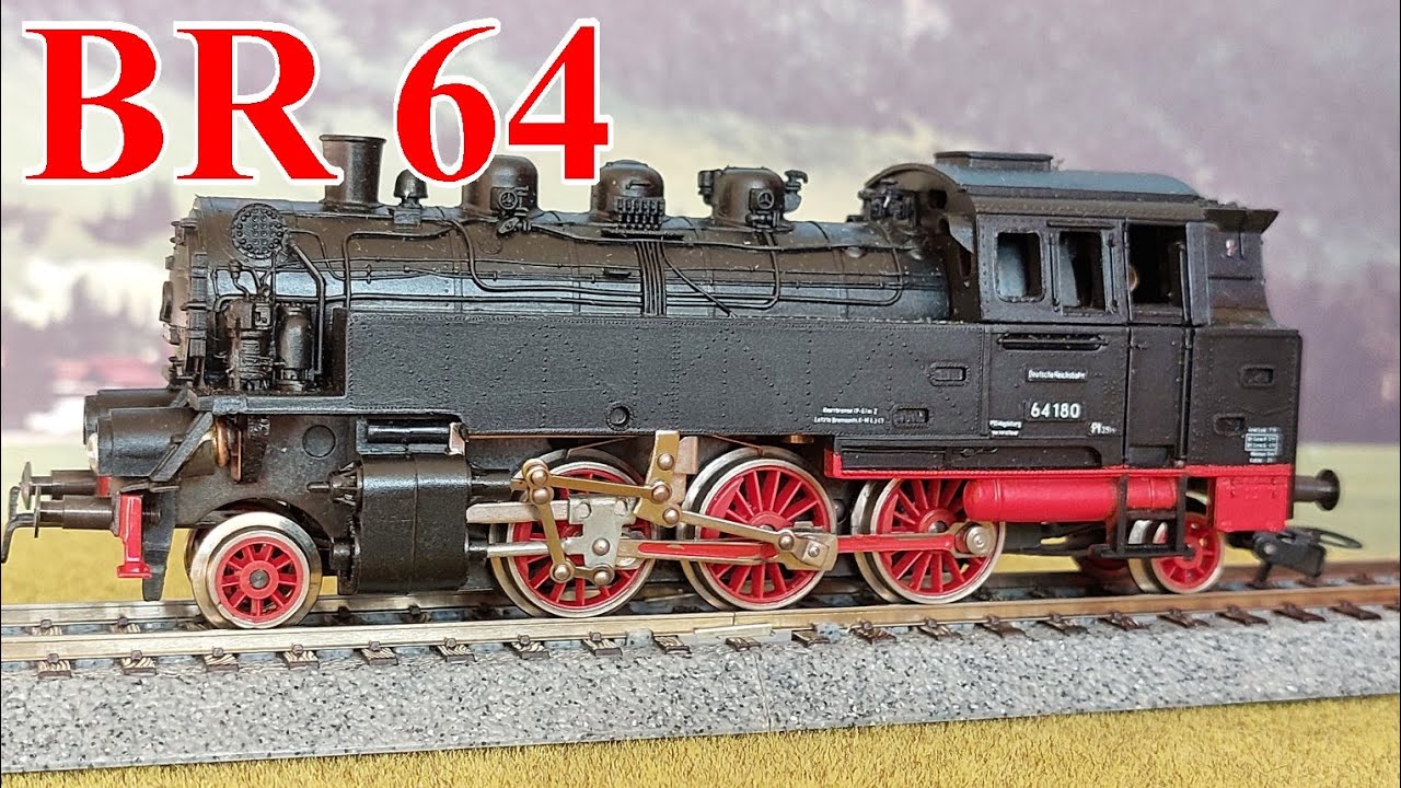 DR-Baureihe 64 - Spur H0 - Modell und Wirklichkeit