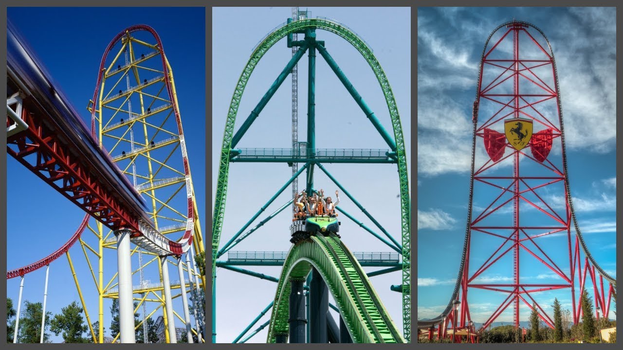 Top Thrill Dragster VS Kingda Ka VS Red Force