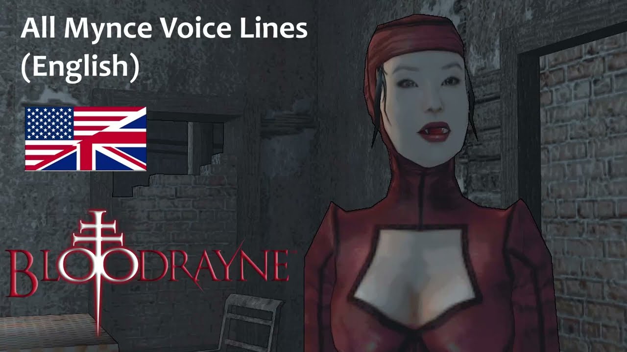 BloodRayne 1 - All Mynce Voice Lines & SFX (English, EN)