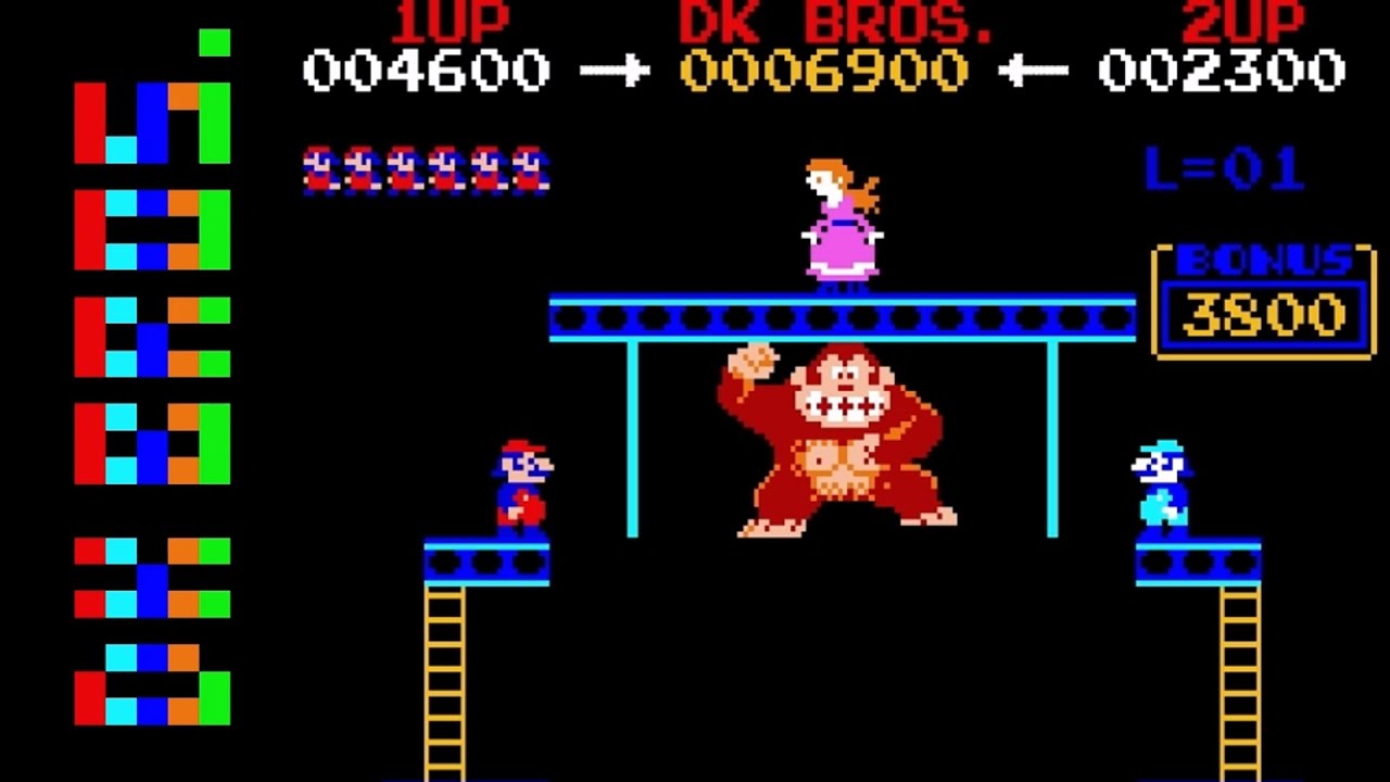 DK Bros. - Donkey Kong 2-Player Co-op Hack (Online via Parsec)