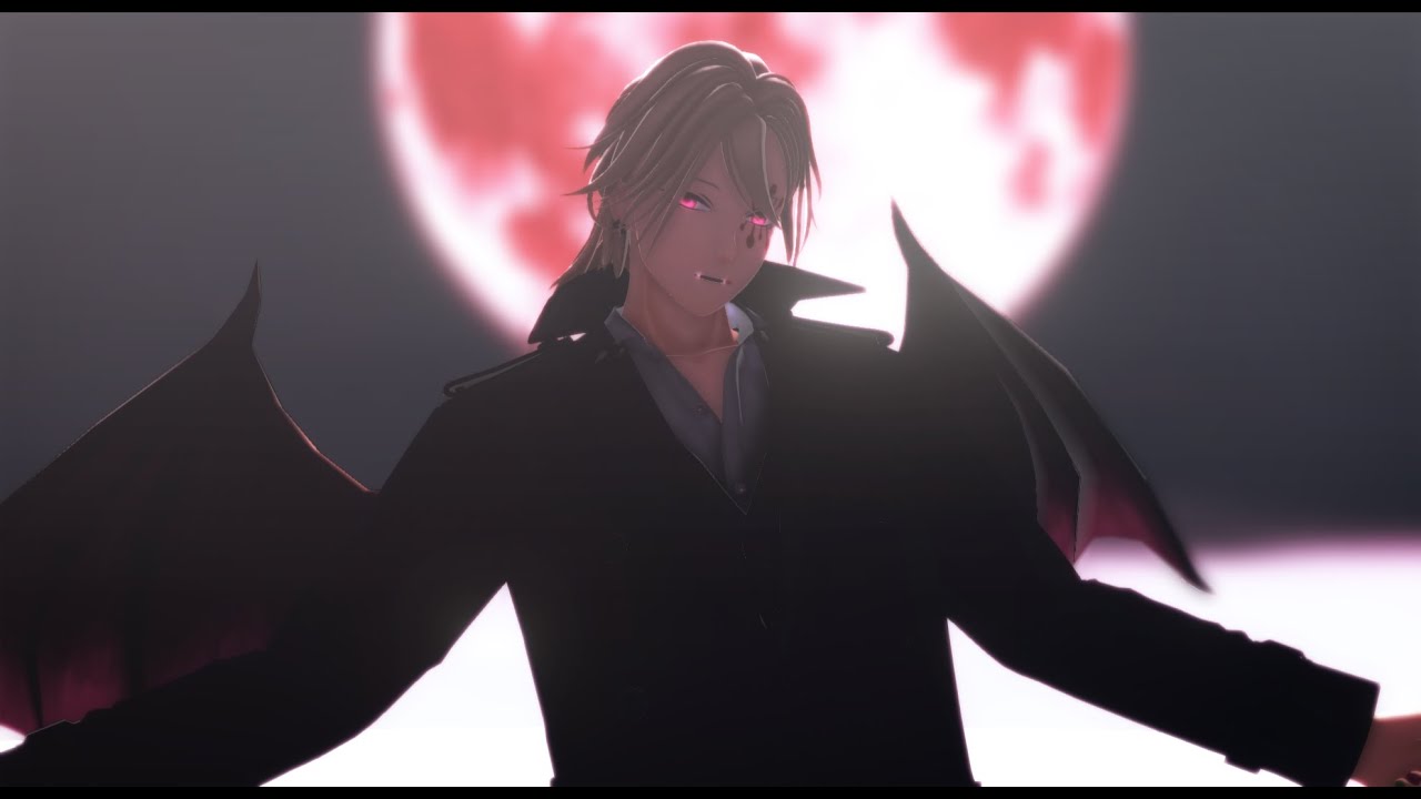 【鬼滅のMMD】ヴァンパイア【宇髄天元】【1080ｐ】※非公式お着換え