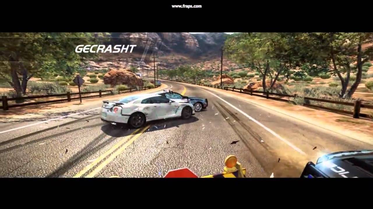 Need for Speed Hot Pursuit 3 2010 - 100 Hot Pursuit Crashes HQ High Quality