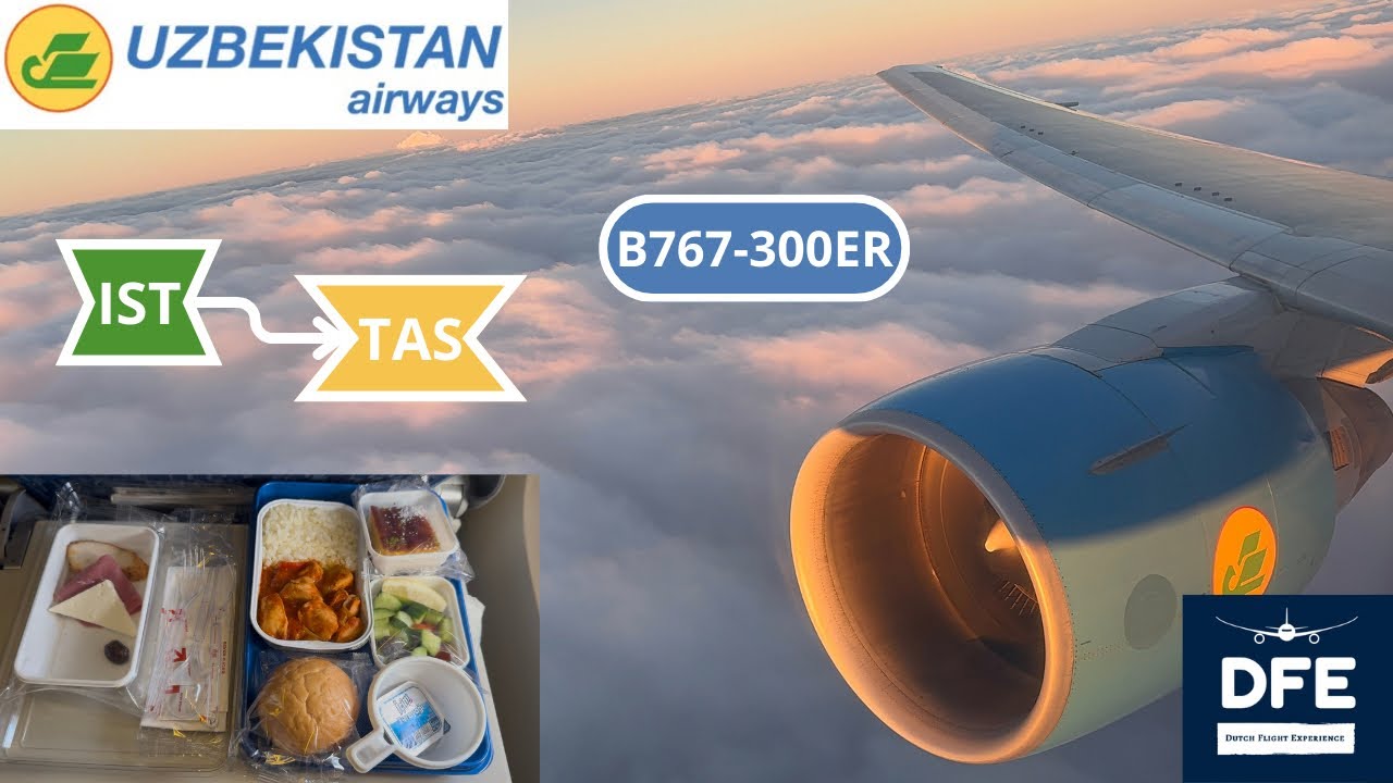 *4K*| Uzbekistan Airways | B767-300 | Istanbul - Tashkent