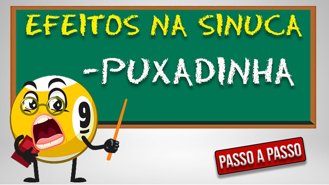 ​✅ ​Como fazer PUXADINHA na SINUCA (completo)🎱​