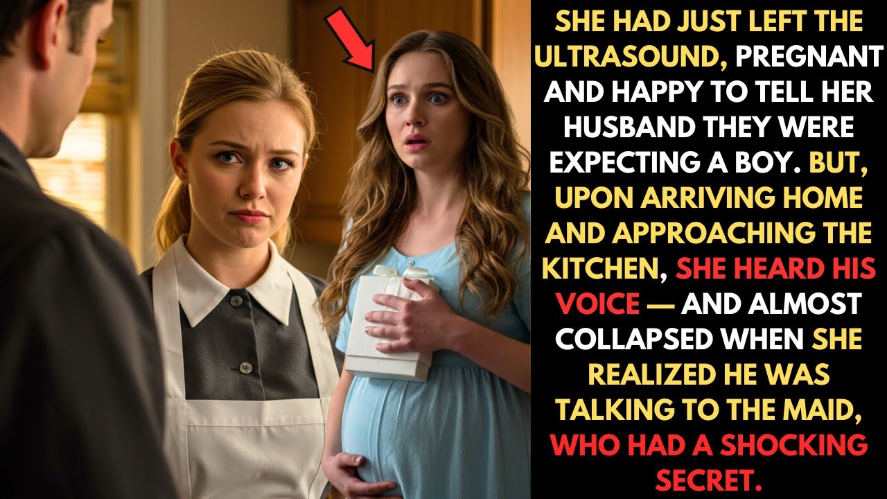 ❤️ AFTER THE ULTRASOUND, SHE WENT TO LOOK FOR HER HUSBAND BUT OVERHEARD HIM SECRETLY TALKING WITH
