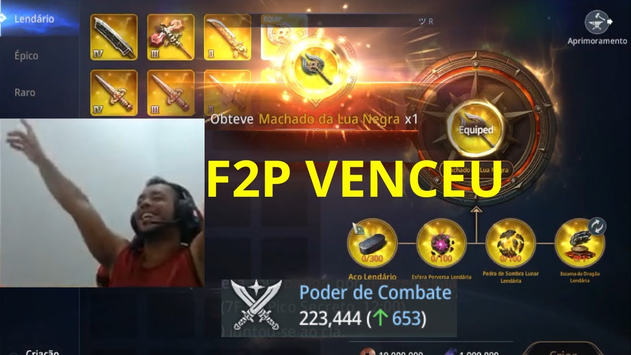 Mir4 - CRAFTANDO ARMA LENDARIA EM 20 MINUTOS