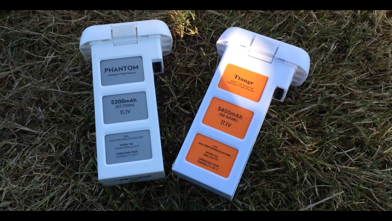 DJI Phantom Battery Test OEM Vs. Alternative