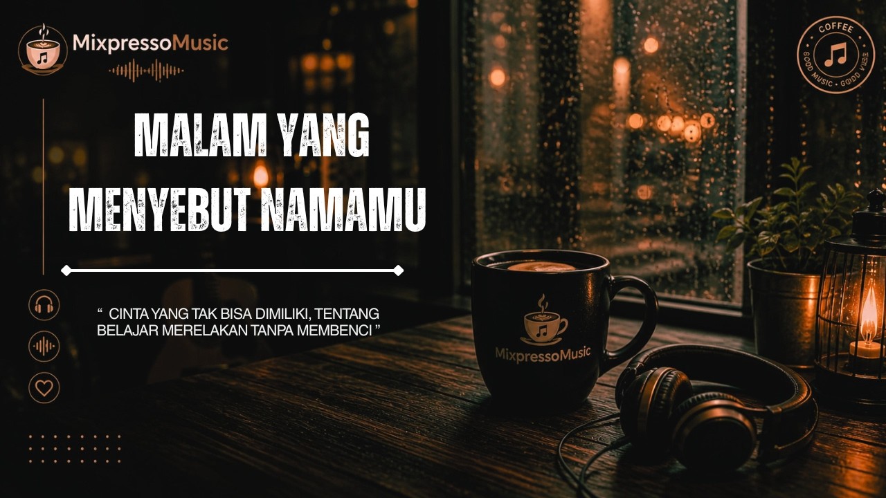 Malam yang Menyebut Namamu – Lagu Akustik Sedih Tentang Merelakan | Lirik