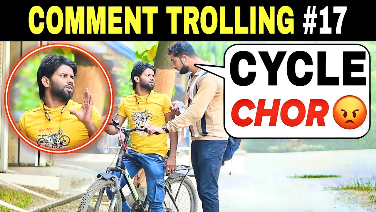Cycle Chor 😡 | Comment Trolling Prank | Part 17 | Prakash Peswani Prank |