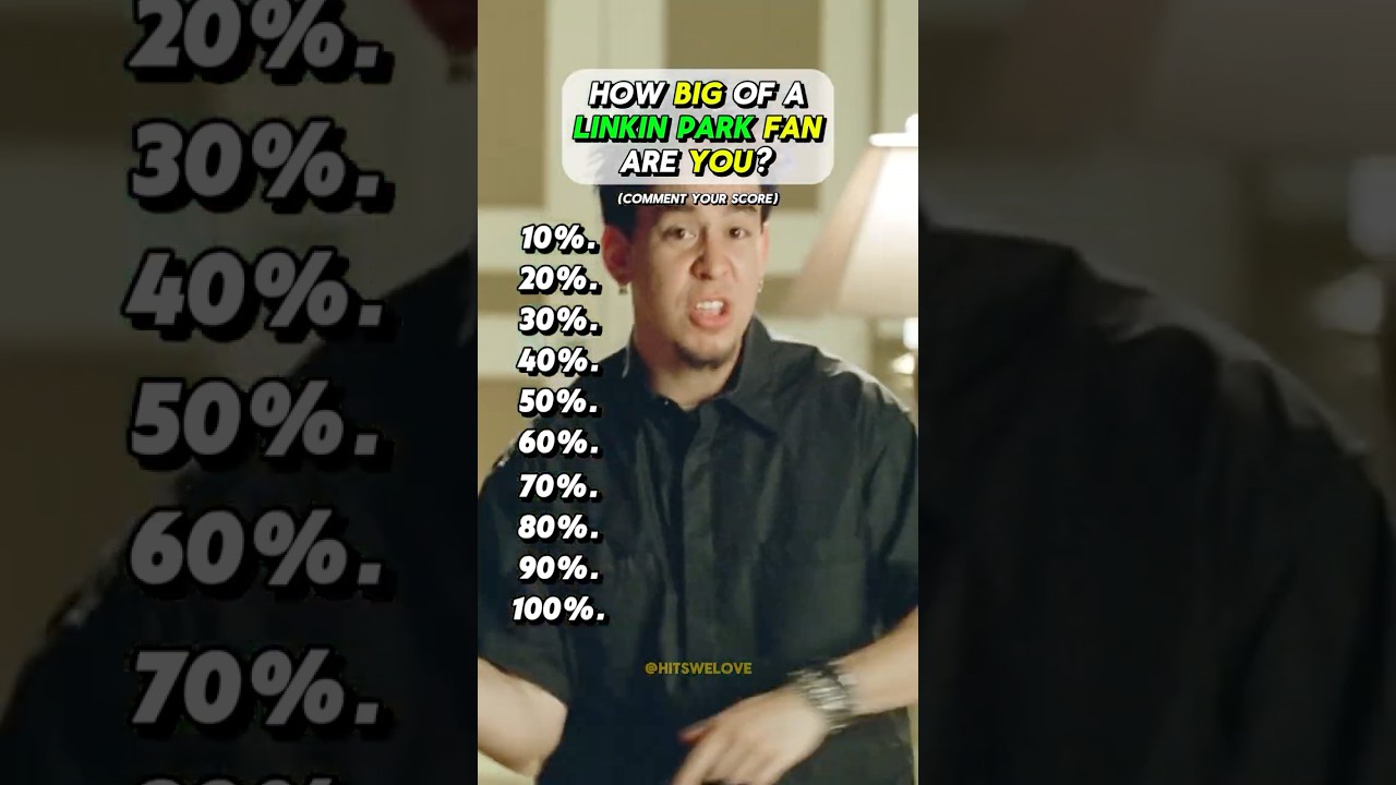 How Big of A Linkin Park Fan Are You?🎶