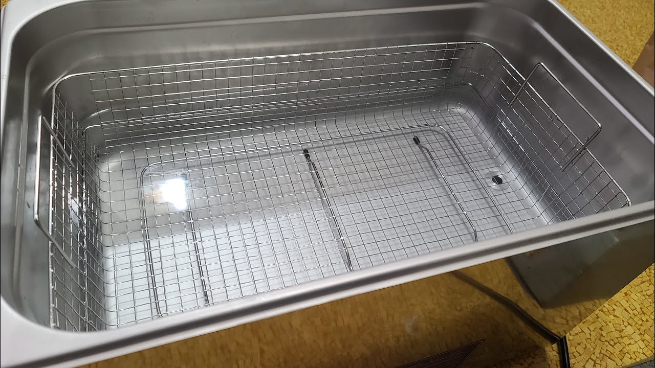 Обзор ультразвукового очистителя Vevor High Power 600 Вт с подогревом объемом 30 л/8 галлонов