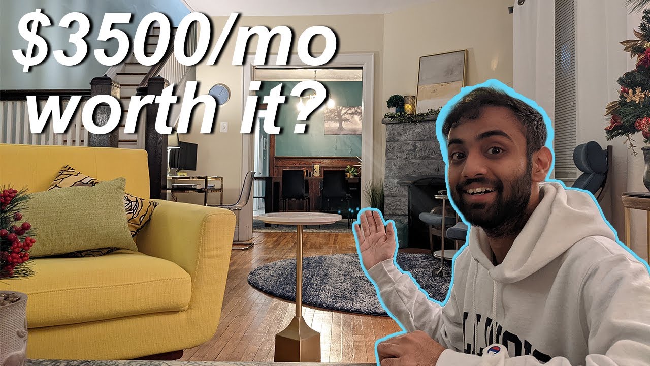 What does a $3500 apartment get you in Buffalo, New York | Apartment tour | PhD in US