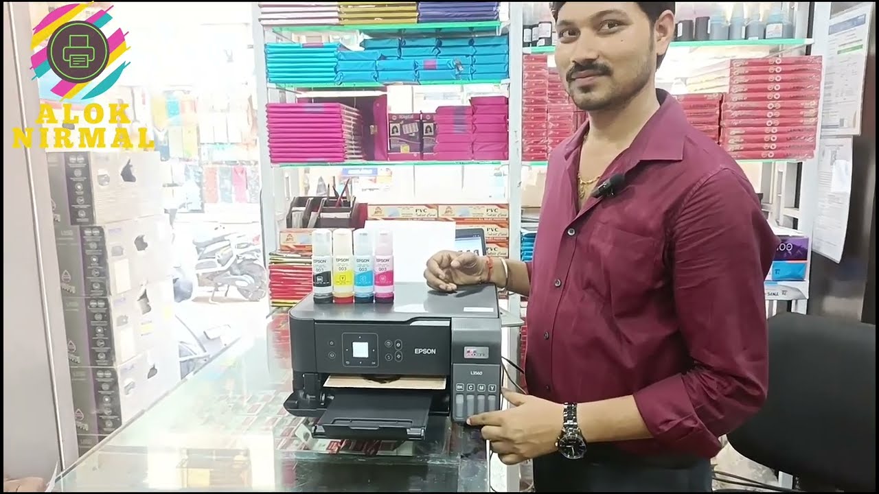 Best👌Printer Epson EcoTank L3560 A4 Wi-Fi All-in-One Printers#epson#service #printersupportsoftware