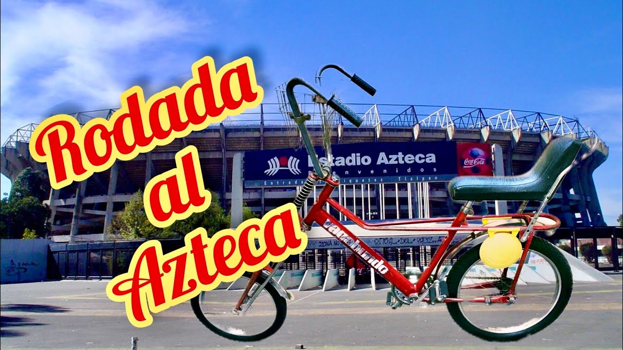 Bicicletas Vagabundo, Rodada al Estadio Azteca, 03 de abril 2022.  Mejor Resolución 1080p60