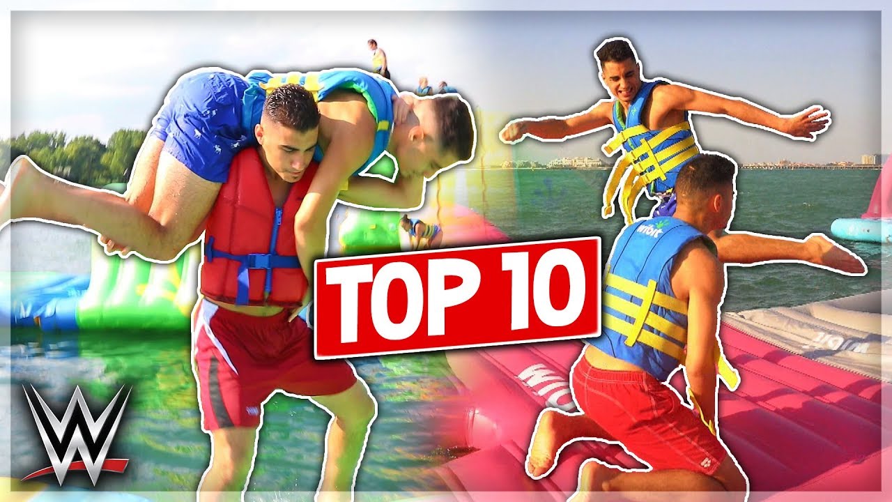 Top 10 WWE Moves At The Water Park