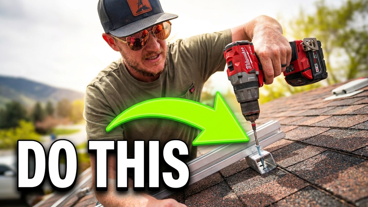 How To CORRECTLY Attach Solar Panels… Trade Secrets And Favorite Products