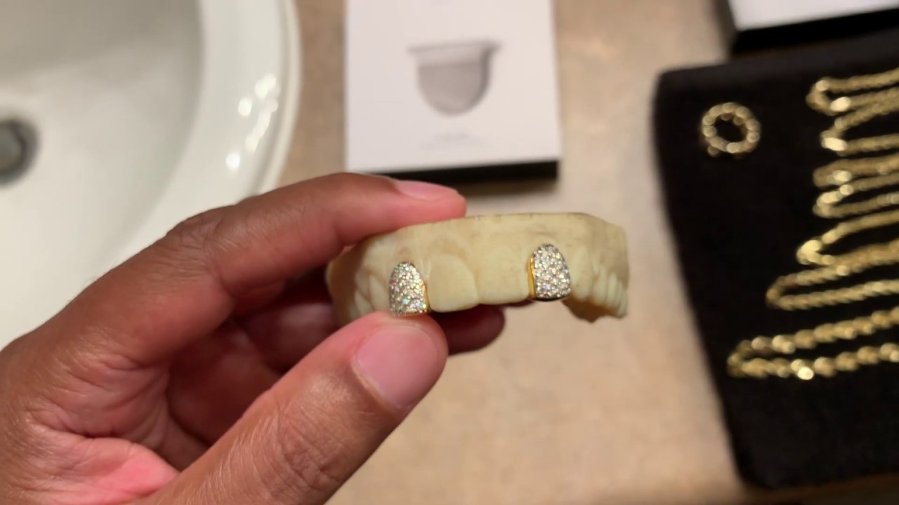 TV Johnny 14k Diamond Teeth - Johnny Dang