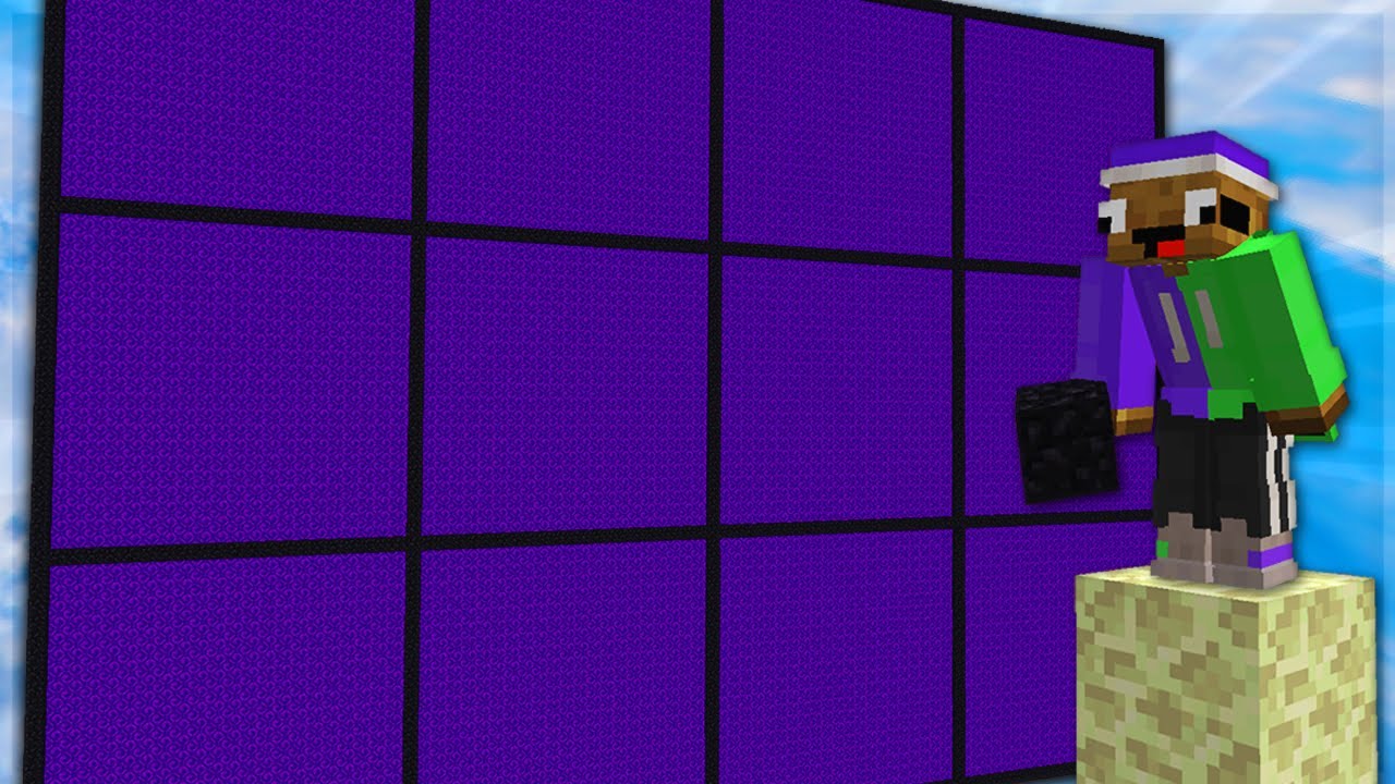 The LARGEST Nether Portal in Bedwars