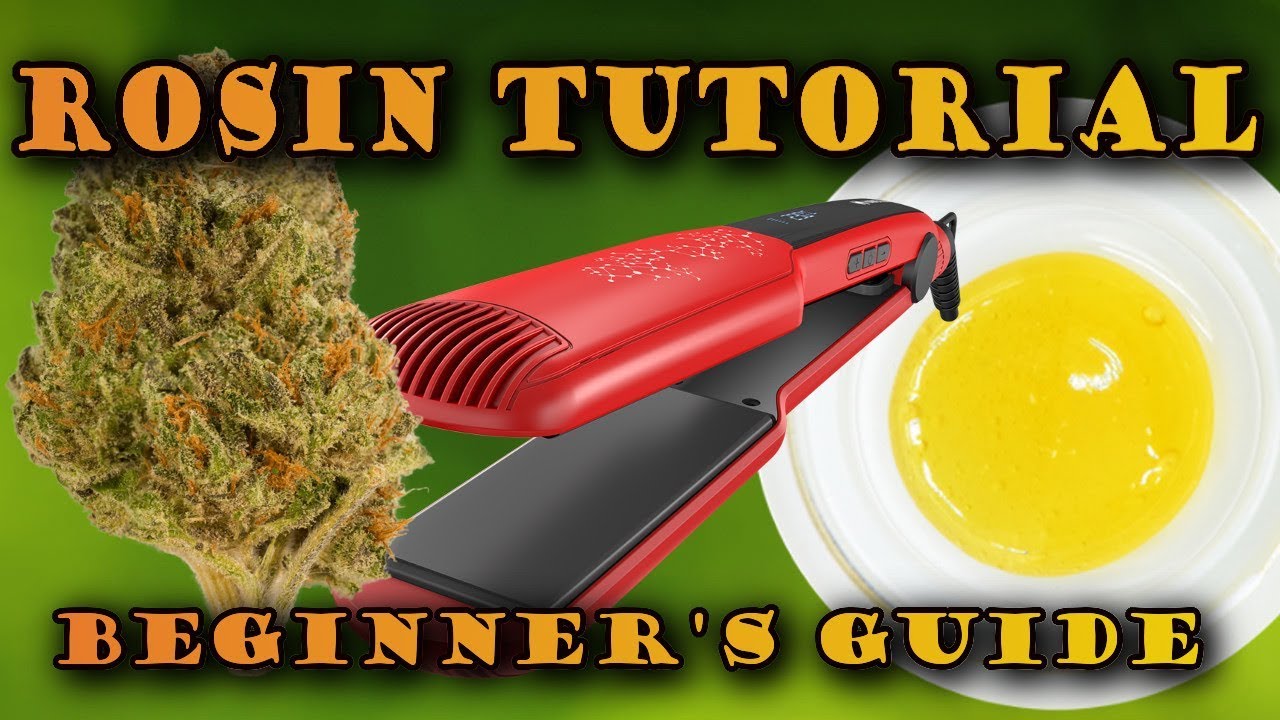 MAKE DABS AT HOME! Easy Hair Straightener Rosin Tutorial
