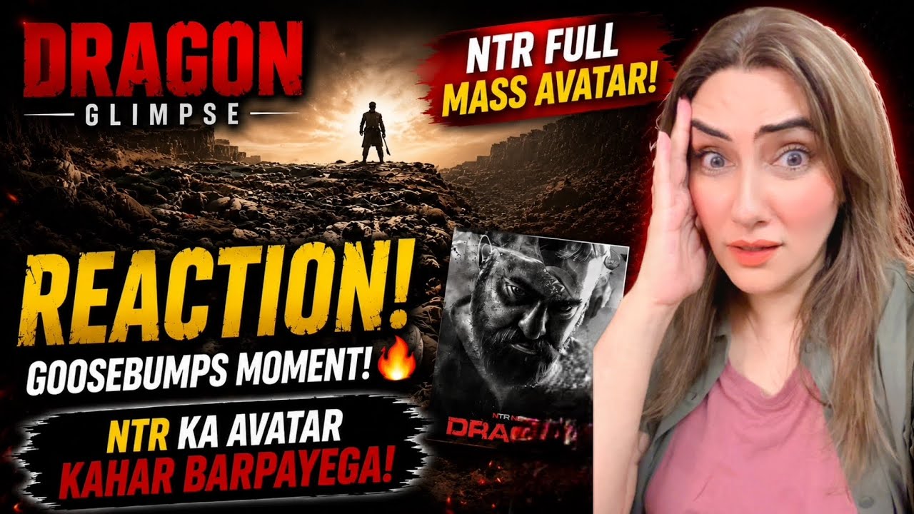 Dragon Glimpse - Hindi | NTR | Anil Kapoor | Rukmini Vasanth | Ravi Basrur | Prashanth Neel 