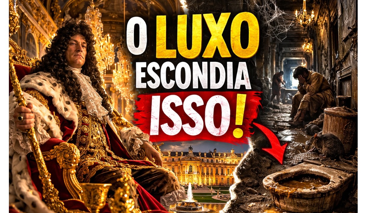 Versalhes Era Luxuoso… Mas Incrivelmente Sujo