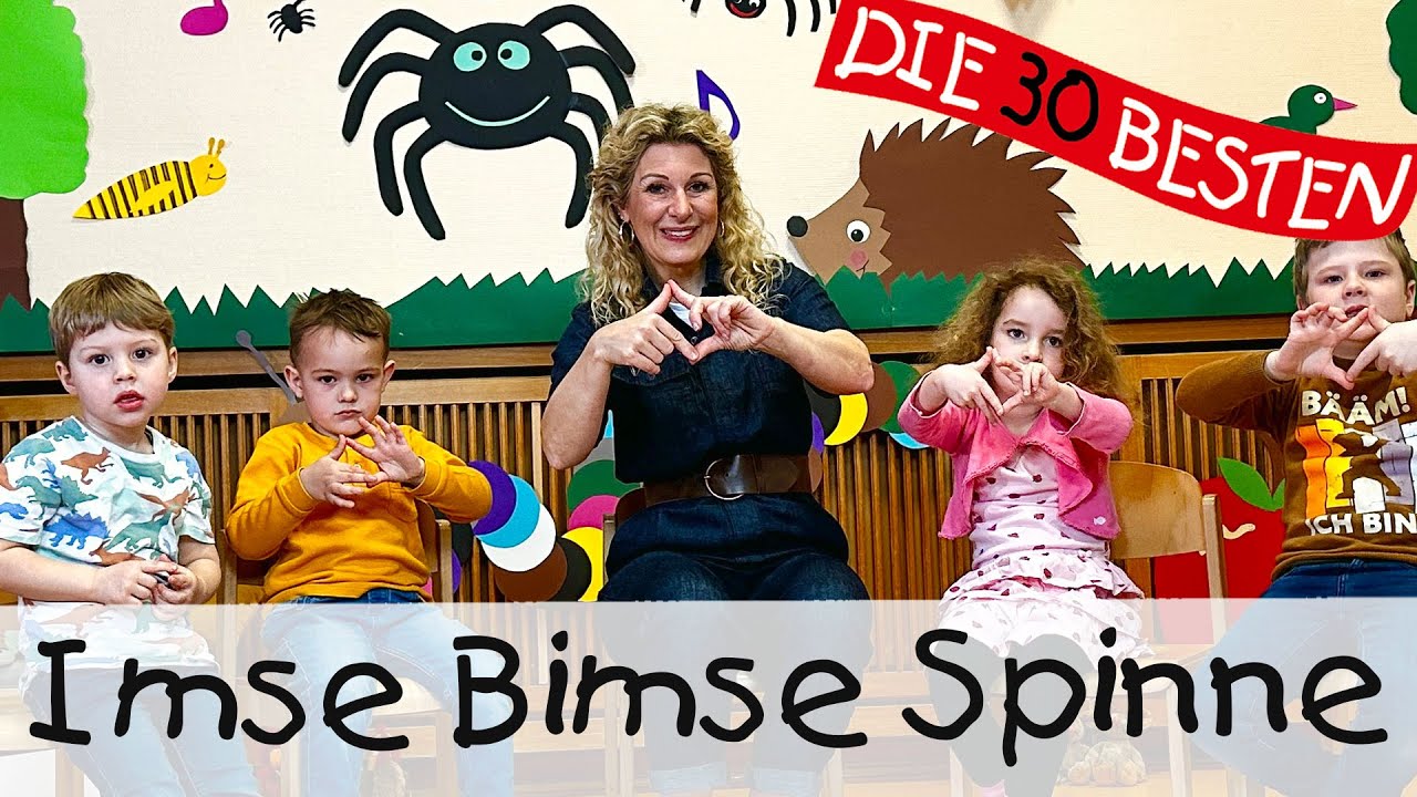 Imse Bimse Spinne - Singen, Tanzen und Bewegen || Kinderlieder
