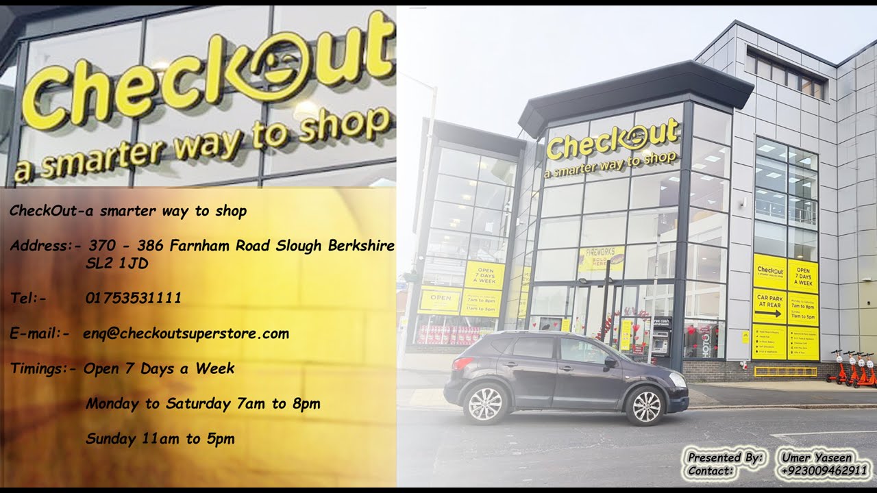 SHOPPING MART/CHECK OUT-Slough's London/India/Pakistan/Kashmir/Europe/English Product/Graceful World