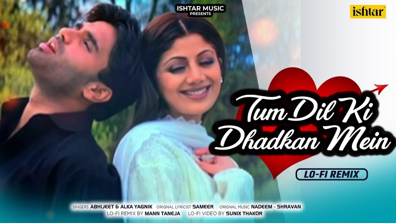 Tum Dil Ki Dhadkan Mein - Lo-Fi Remix | Akshay Kumar, Sunil Shetty, Shilpa Shetty | #bollywoodsongs